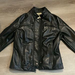 Leather jacket S